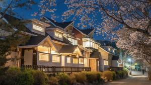 Bygningen som feriehuset ligger i