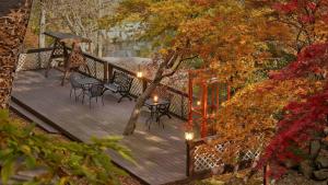 En have udenfor Gapyeong Belita pension