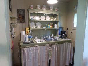 Køkken eller tekøkken på Mulberry Lavender Farm and B&B