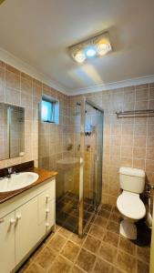 Et badeværelse på Marulan Motor Inn