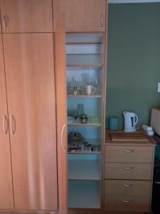 un armadio con piano cottura in cucina di Coco 's Hamlet Flatlet a Prince Alfreds Hamlet Altre 7 foto