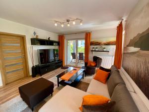 TV/trung tâm giải trí tại Apartament Marcin