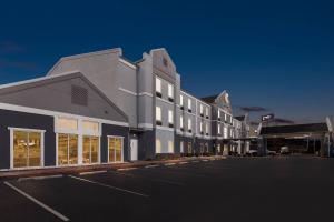 Bygningen som hotellet ligger i