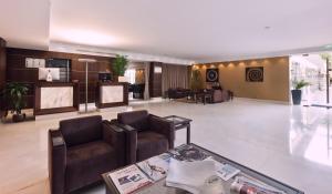 Kuchyň nebo kuchyňský kout v ubytování Hotel Lux Fatima