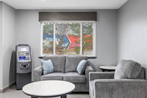 Et opholdsområde på Rodeway Inn