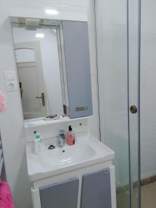 Phòng tắm tại 1 bedroom Aprt Algeirs Elmouradia