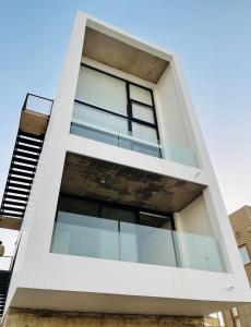 En balkon eller terrasse på Apartment with ocean views