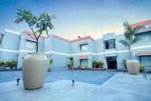 Bygningen som hotellet ligger i