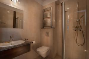 Koupelna v ubytování Aparthotel Baltic Spa
