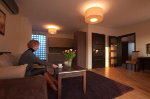 Posezení v ubytování Aparthotel Baltic Spa