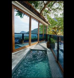 Phong cảnh thiên nhiên gần nhà khách