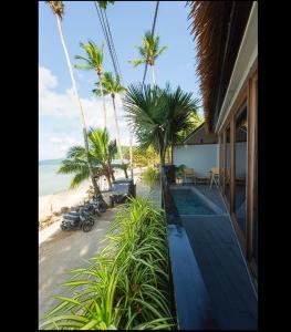 Phong cảnh thiên nhiên gần nhà khách