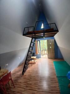 En eller flere køjesenge i et værelse på The Nest Park