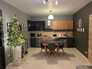 Køkken eller tekøkken på Schlof'zheim