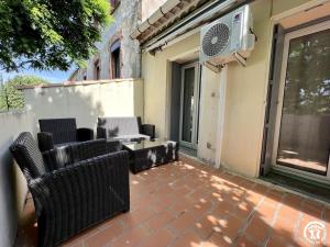 Posezení v ubytování Les cigales