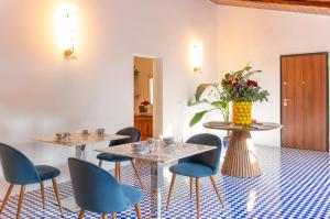 Posezení v ubytování Villa Bellarosa