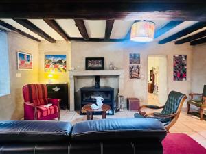 Et opholdsområde på La Maison du Bout du Monde pour 6 personnes - Gîte en transition