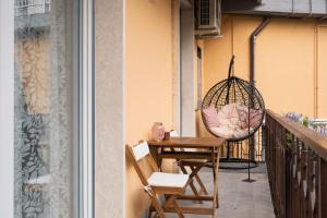 En balkon eller terrasse på Casa Yuliya 11