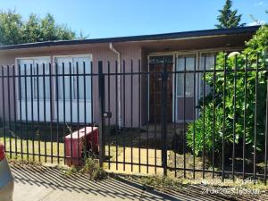 Bygningen som feriehuset ligger i