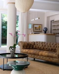 Khu vực ghế ngồi tại Hotel Piccolo Mondo