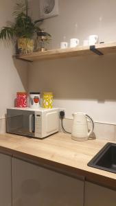 Køkken eller tekøkken på roof tops apartment