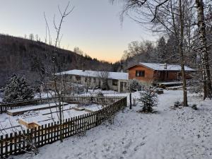 Bydlinská zahrádka Těšíkov om vinteren