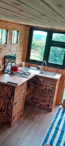 Kuchyň nebo kuchyňský kout v ubytování Goldilocks Heaven