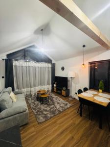 Et opholdsområde på Zielony Zakątek Ldzań