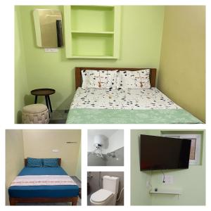 En eller flere senge i et værelse på SA Residency