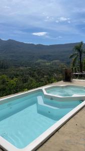 Swimmingpoolen hos eller tæt på Pousada Flor de Lótus dos Canyons