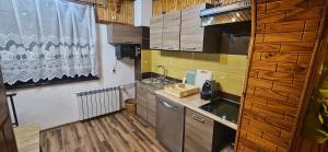 Køkken eller tekøkken på Gazdówka "Pod Pstrągiem"