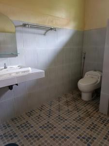 Koupelna v ubytování Andaliman House