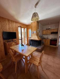 ครัวหรือมุมครัวของ La casa di Fantalegno