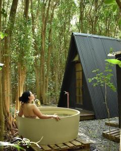 Gæster der bor på Forest Glam