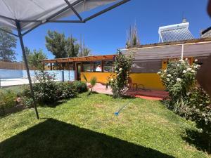 En have udenfor Hostel Luxfran