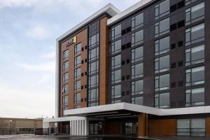 an exterior view of a building at Home2 Suites By Hilton Vaughan Toronto On in Vaughan