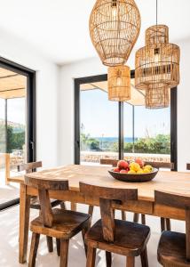 Jídlo v vily nebo okolí