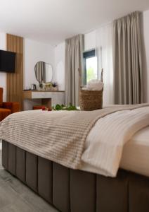 Postel nebo postele na pokoji v ubytování Casa de Vacanta Magherus