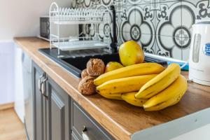 Køkken eller tekøkken på Michałówka Pokoje i Domki