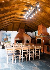 Restaurace v ubytování Casa de Vacanta Magherus