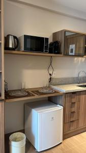 Køkken eller tekøkken på Condomínio Vista Azul