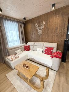 Khu vực ghế ngồi tại Apartmán Forest, Tatranská Štrba