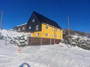 Ferienwohnung Panoramablick v zimě