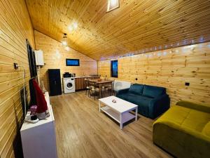 Et opholdsområde på Borjomi Eco Cottage Gona