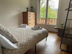 Postel nebo postele na pokoji v ubytování 2 Bed - Sleeps 6 - Mountain Views - Pets