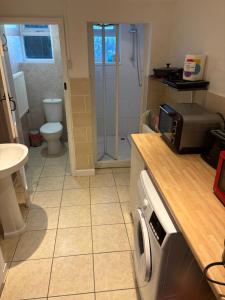 Et badeværelse på Ground Floor - view of Lighthouse, Garden and Parking + 17 billeder