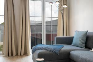 Et opholdsområde på Alte Fischfabrik Malina