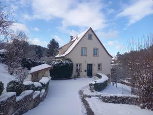 Zum Hermannsberg om vinteren