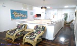 Køkken eller tekøkken på Sumare Hotel Sobre Nova Direção