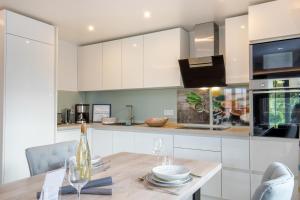 Køkken eller tekøkken på Alte Fischfabrik August 24